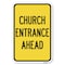 Signmission Safety Sign, 12 in Height, Aluminum, 18 in Length, 24458 A-1218-24458 - alternate 1